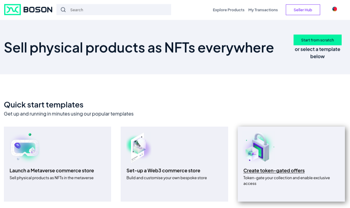 Quick start templates